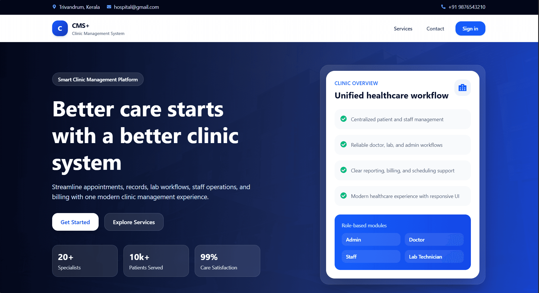 Clinic Management System